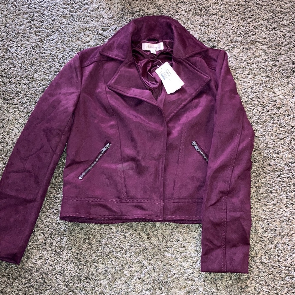 Purple jacket